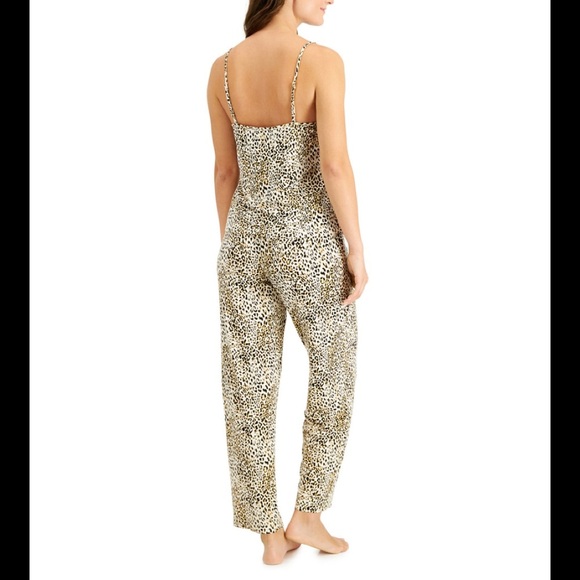 INC knit lace-trim Cami pajama set / size S - Picture 2 of 3